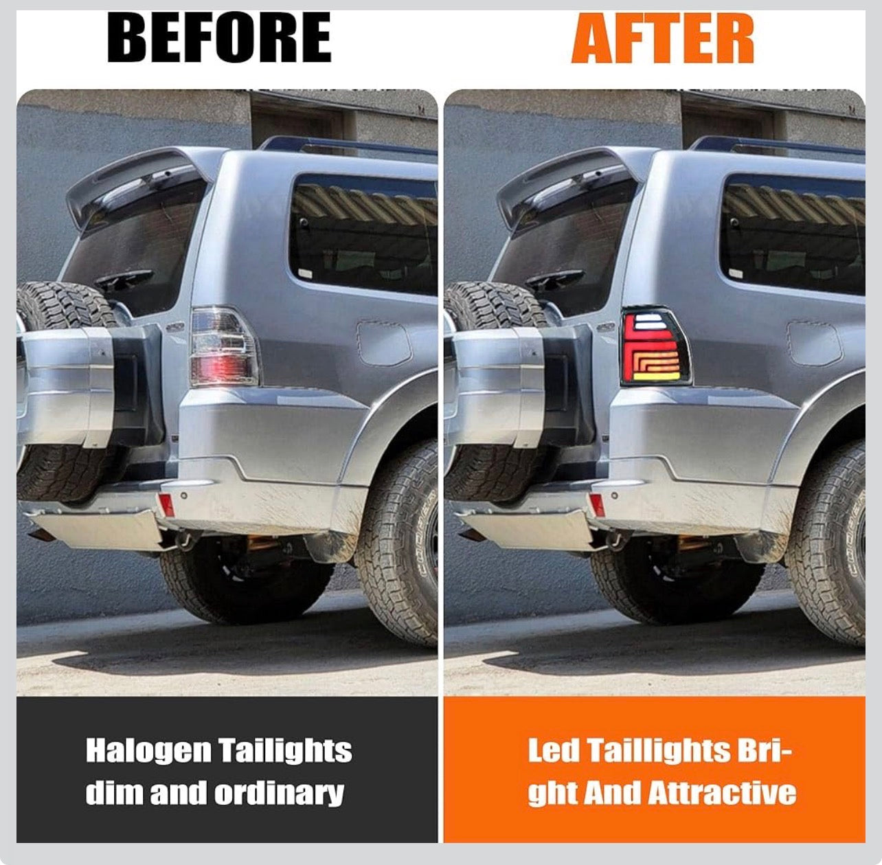 Pajero 9-20
Tail lamp
Smoke