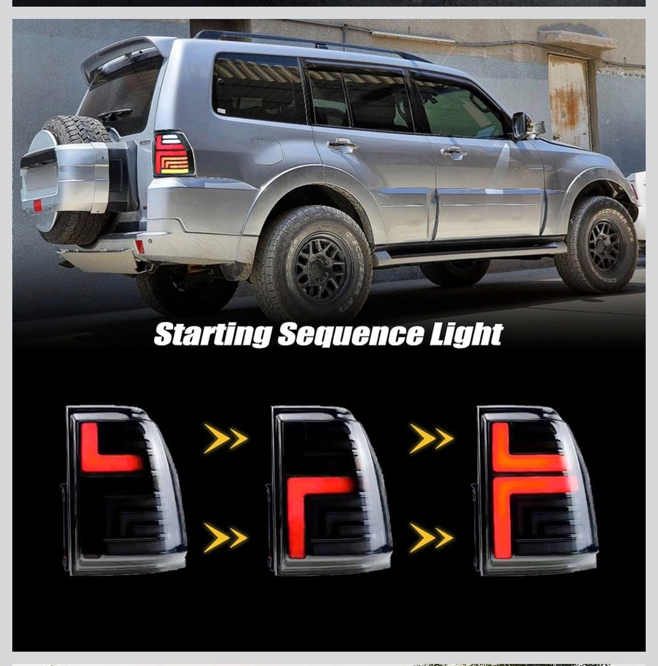 Pajero 9-20
Tail lamp
Smoke