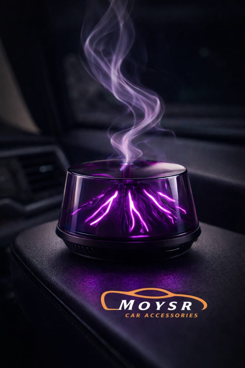 فواحة سيارات بتصميم بركان LED